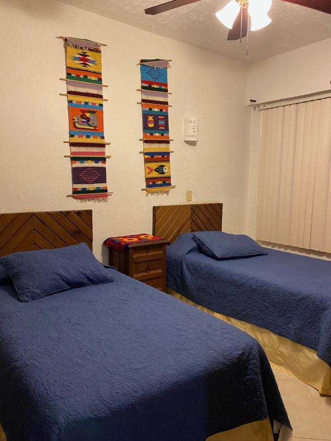 Departamento Frente Al Mar Con Dos Recamaras Y Seguridad 24 H A Dos Cuadras De La Quinta Avenida Плая дел Кармен Екстериор снимка